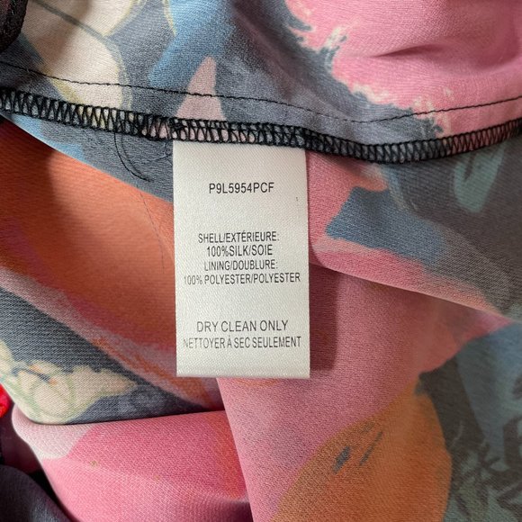 Marengo Abstract Chiffon Silk Blouson Dress from PARKER - Picture 7 of 8